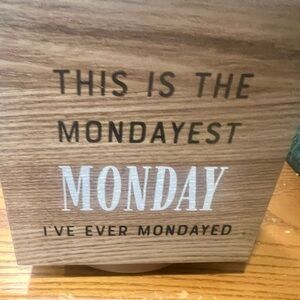 Rotating Wooden Utility Holder